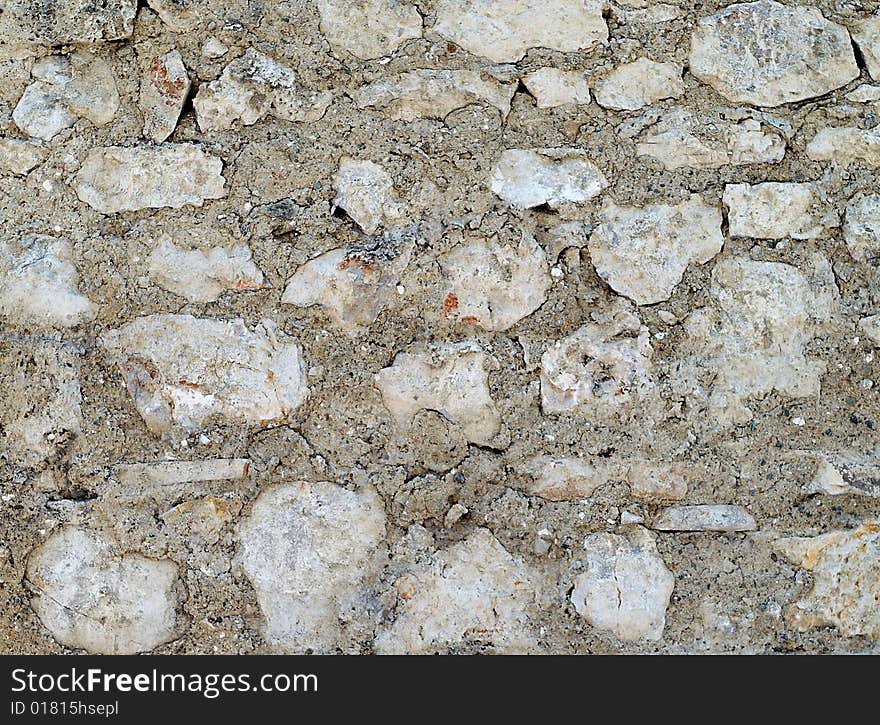 Old demaged wall,briks and stones. Old demaged wall,briks and stones