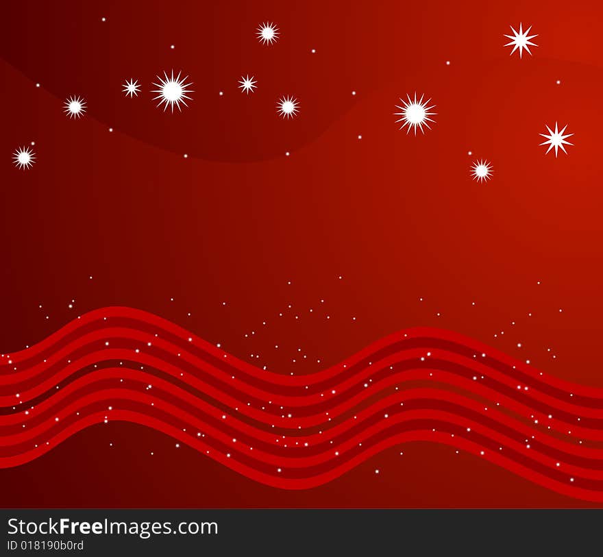 Abstract Christmas design vector