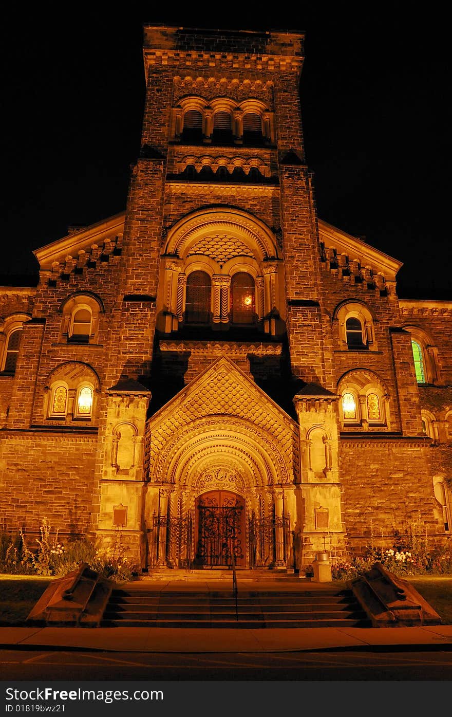 University College building of University of Toronto