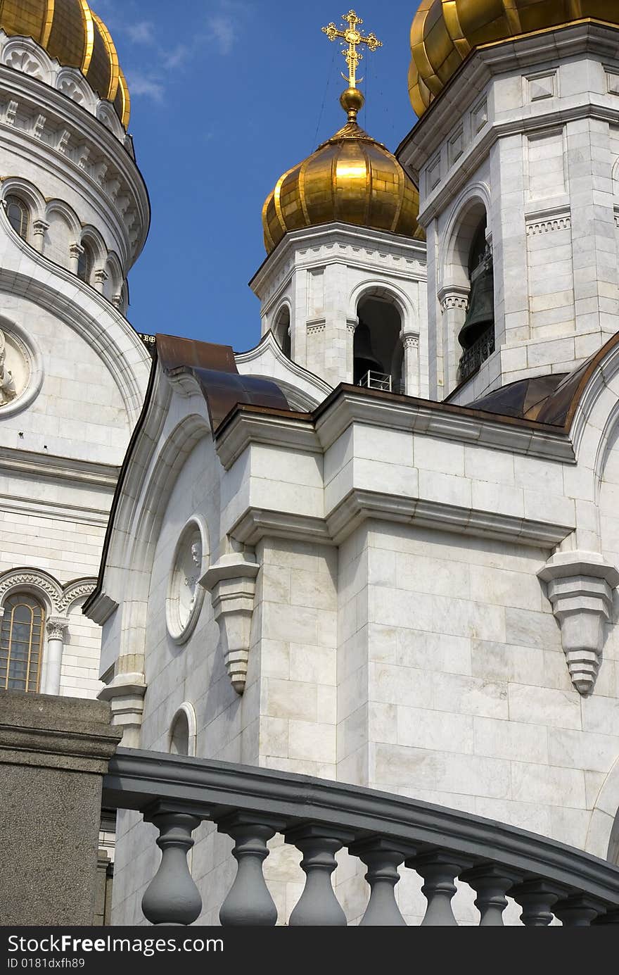 The Cathedral of Christ the Savior. Moscow. Russia. The Cathedral of Christ the Savior. Moscow. Russia