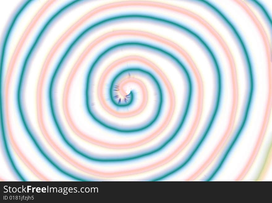 Colored Spiral