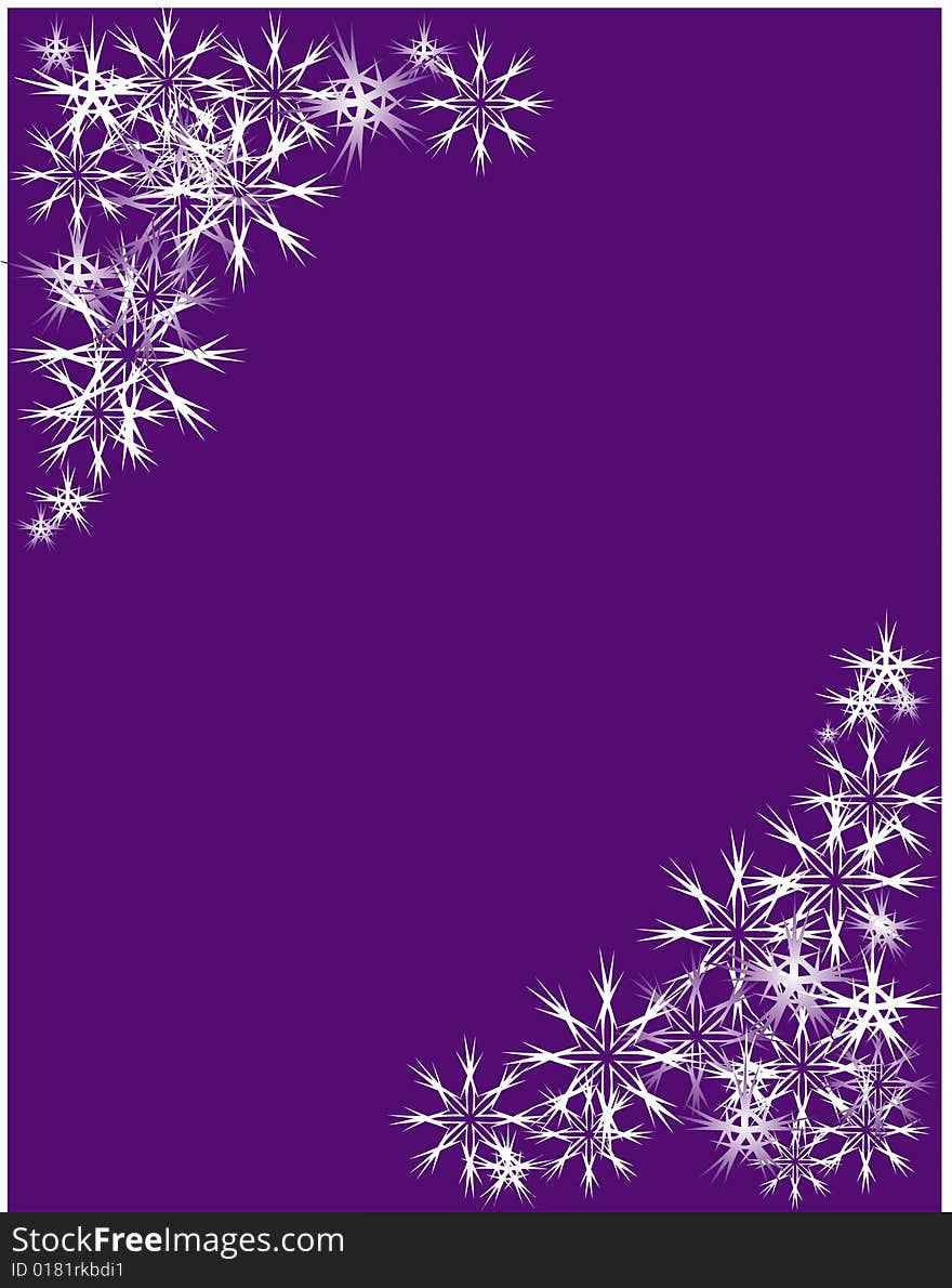 New Year and Christmas background, violet. New Year and Christmas background, violet