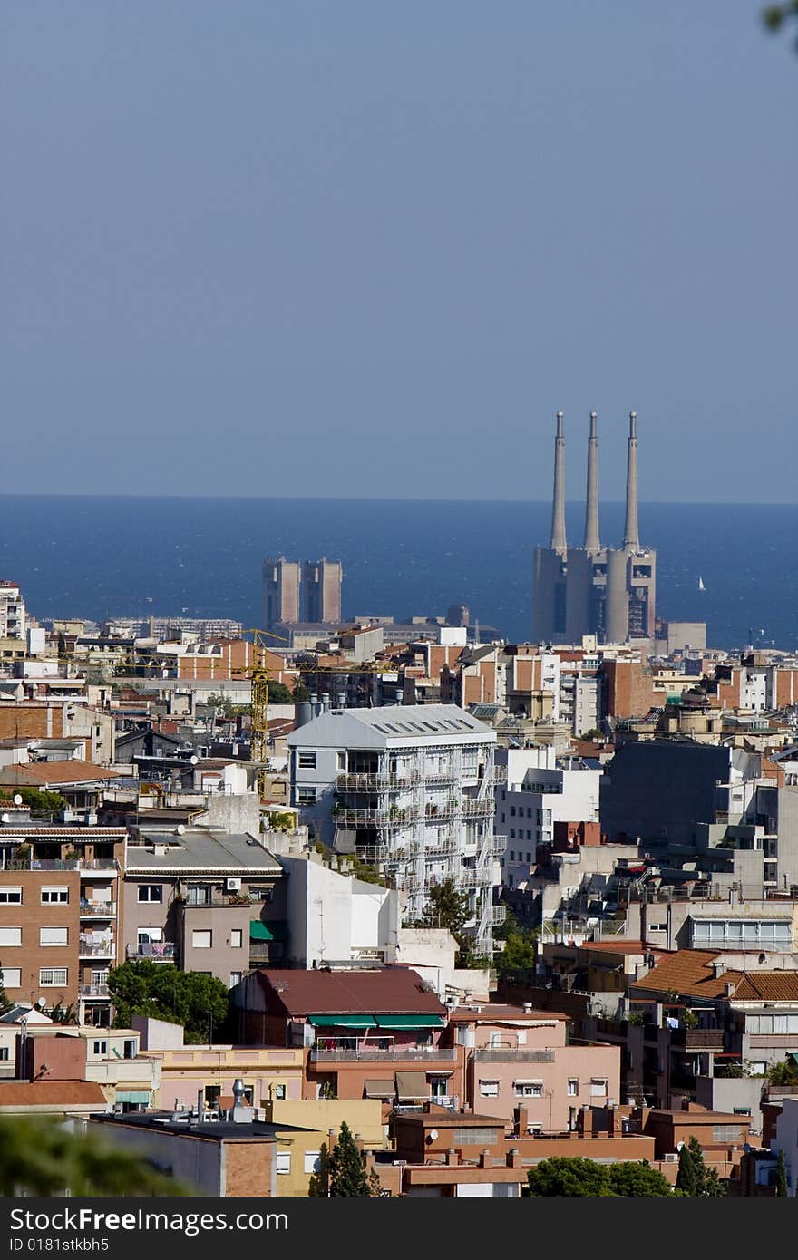 Barcelona Panoramic view