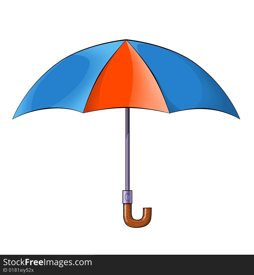 Colour umbrella