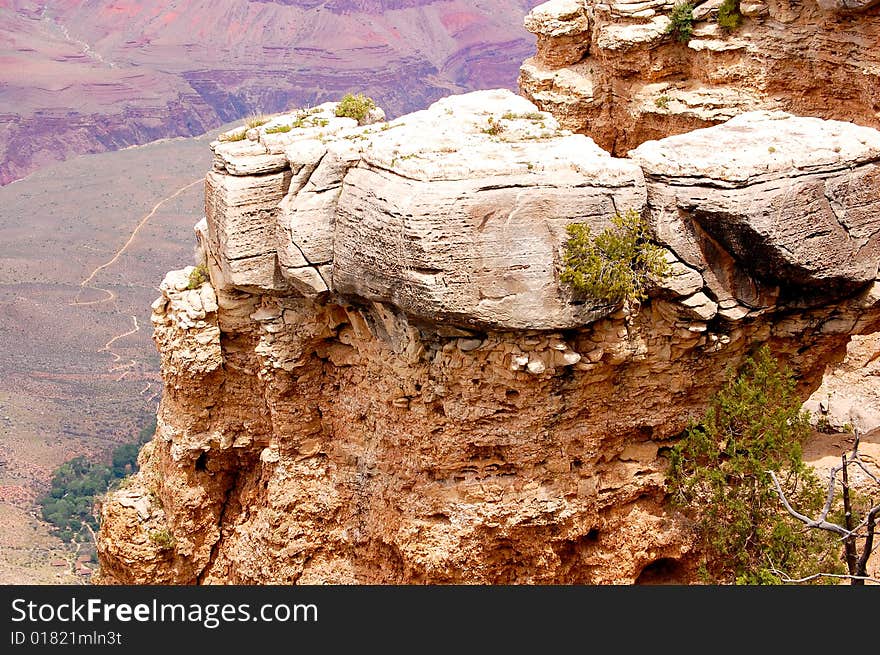 A photo of the wondrous Grand Canyon in Arizona. A photo of the wondrous Grand Canyon in Arizona.