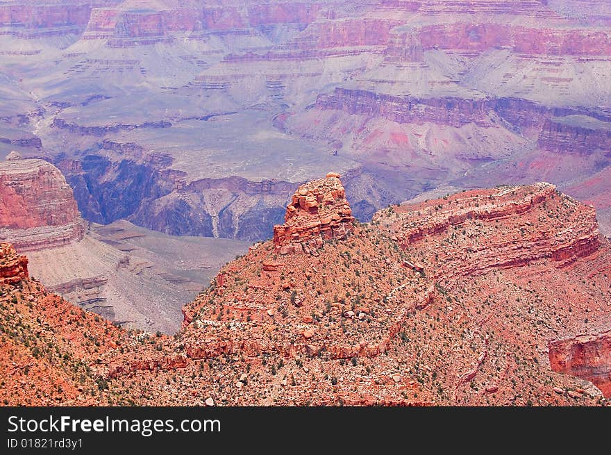 A photo of the wondrous Grand Canyon in Arizona. A photo of the wondrous Grand Canyon in Arizona.