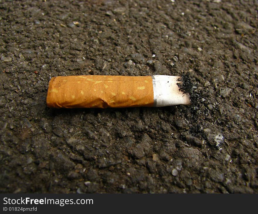 Cigarette-end