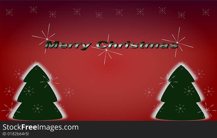 Merry Christmas card for wishes. Merry Christmas card for wishes