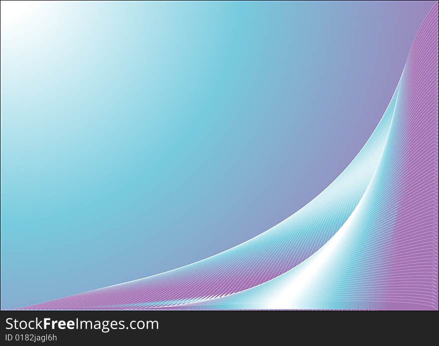 Abstract design background with flowing lines. Abstract design background with flowing lines