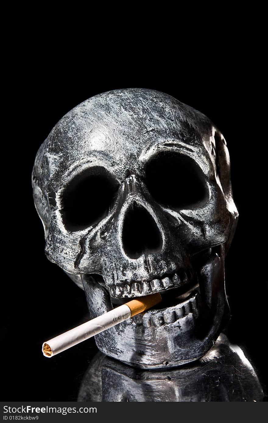 Smoking Skull