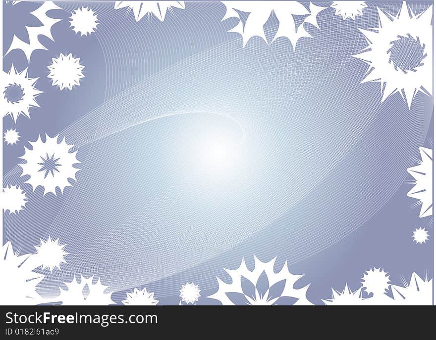 Abstract design background with flowing lines. Abstract design background with flowing lines