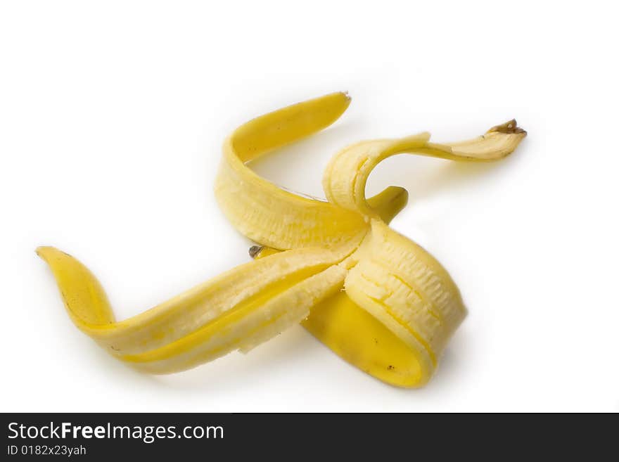 It is dangerous, when the banana peel lies on a floor