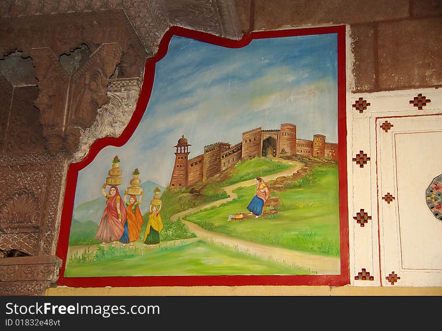 Mural painting, Rajasthan