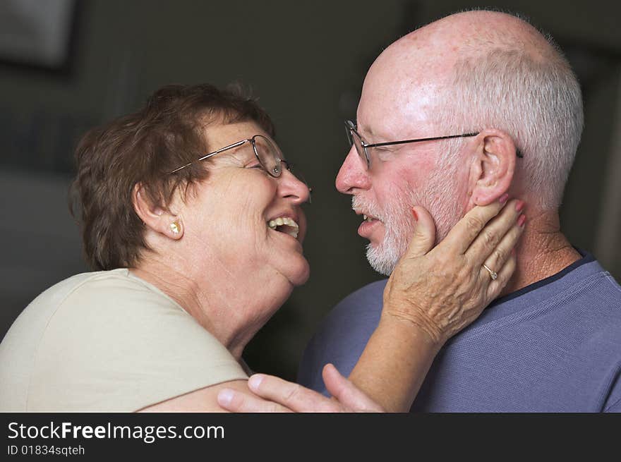 Happy Senior Adult Couple