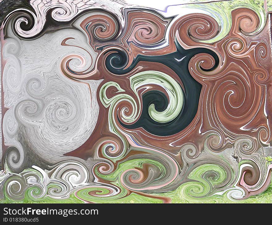 Abstract twirl background 13