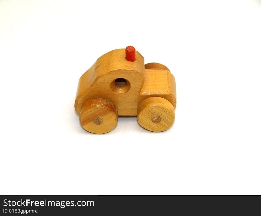 Wooden Car Side-view