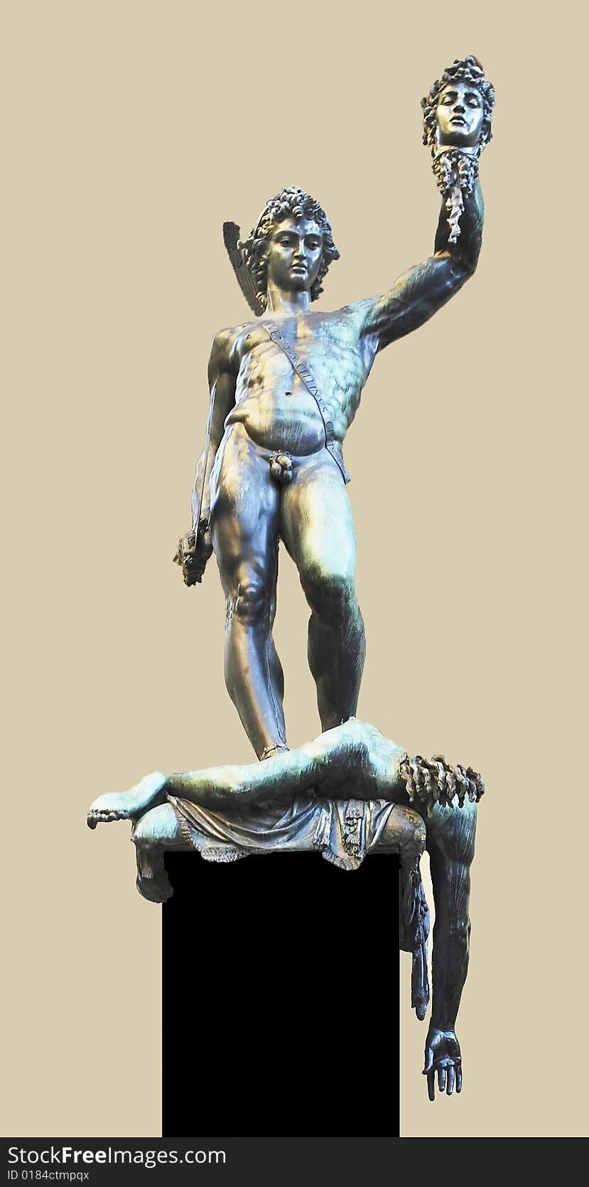 Perse killing Meduse bronze of Cellini Uffici gallery  Florence