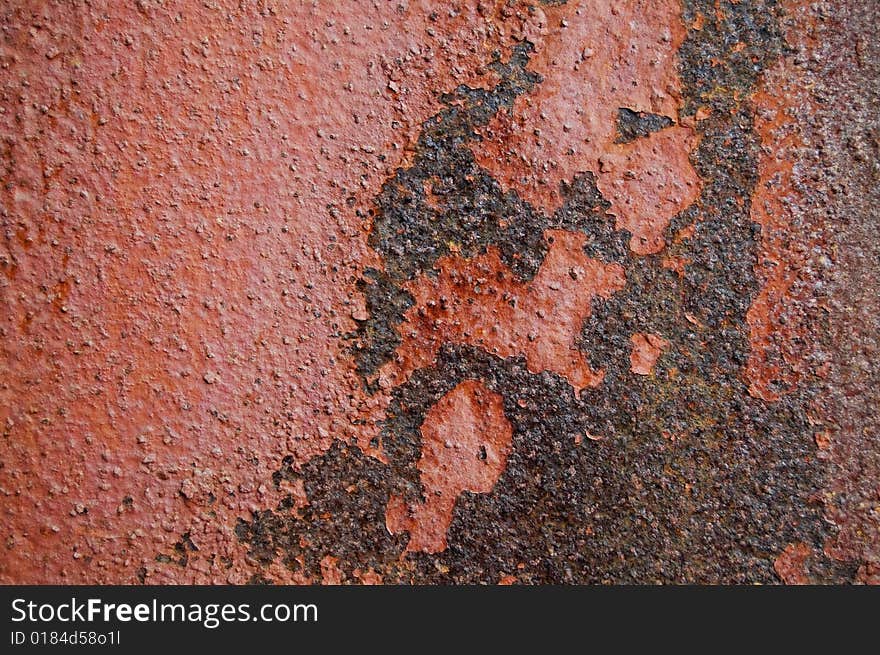 Rusty steel background