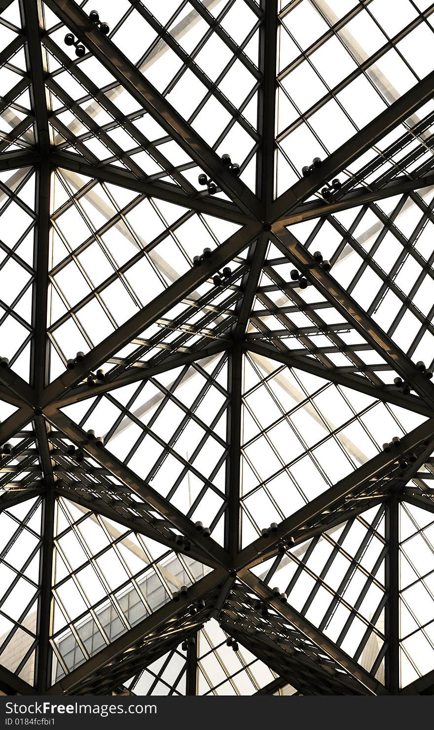 Texture of the steel structure