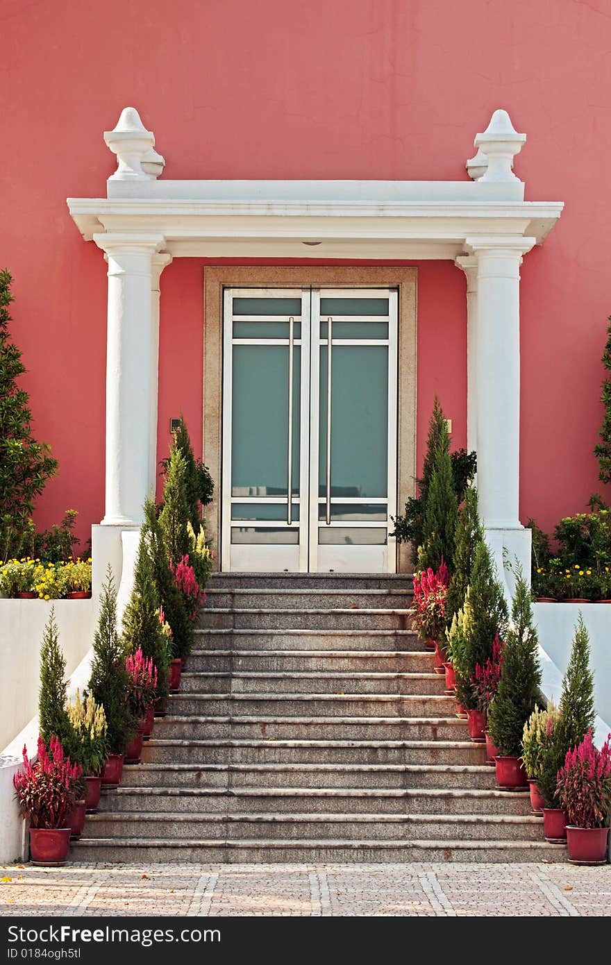 Colourful Doorway