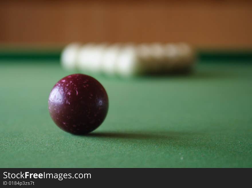 Billiard balls