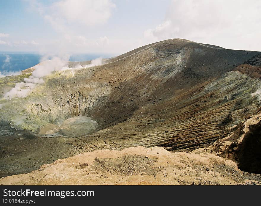 Volcano In Italy