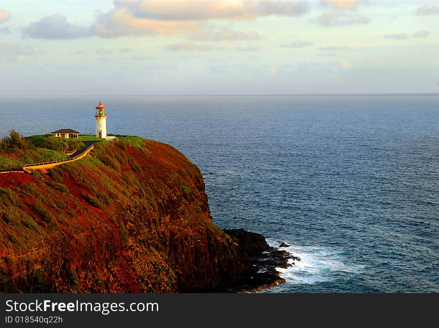 Kilauea Lighthouse in Kauai