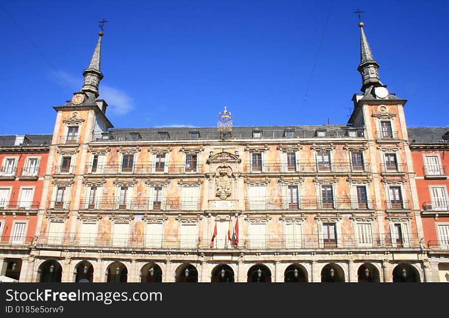 Plaza Mayor In Madrid