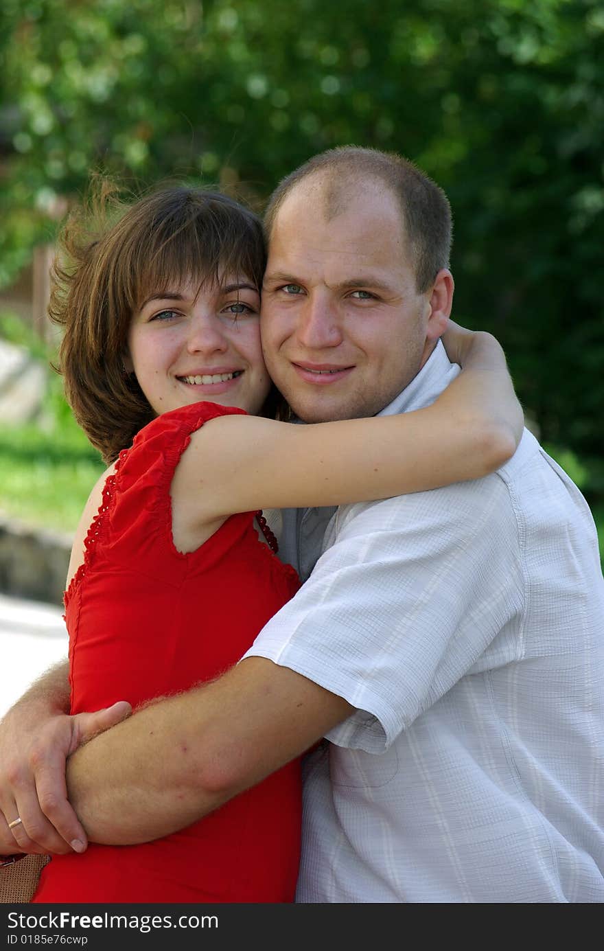 Family in great embraces. Marchuk.