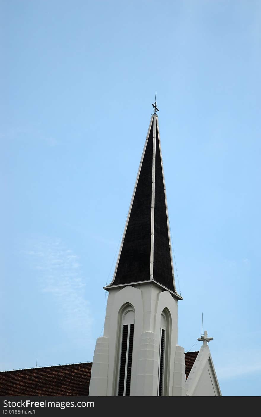 Old church building in bandung, west java-indonesia