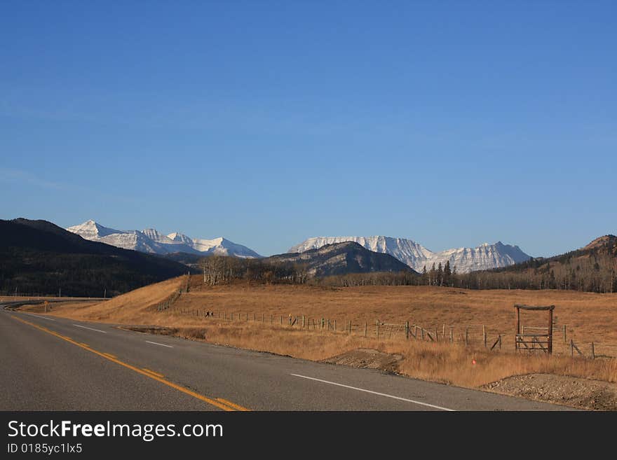 Entrance to the rockies