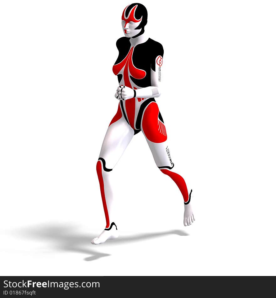 Sexy female android or robot
With Clipping Path. Sexy female android or robot
With Clipping Path