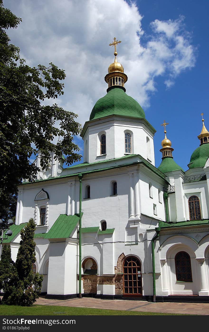 Saint Sophia Cathedral in Kiev,Ukraine (Malorussia)