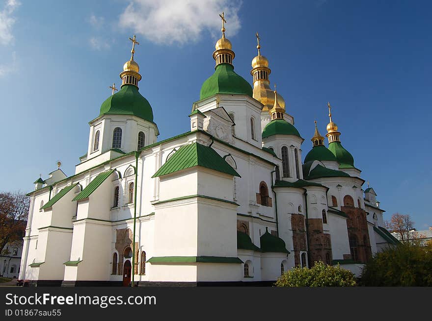 Saint Sophia Cathedral in Kiev,Ukraine (Malorussia)