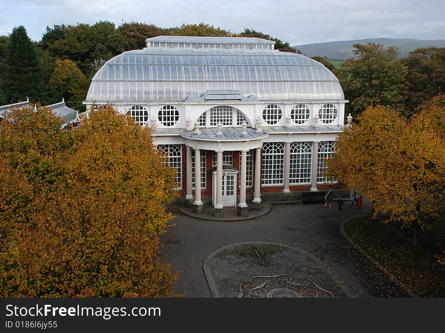 Butterfly House In The Autumn