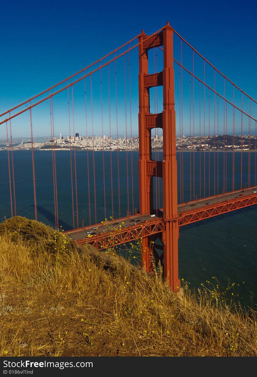 Golden gate bridge in san francisco