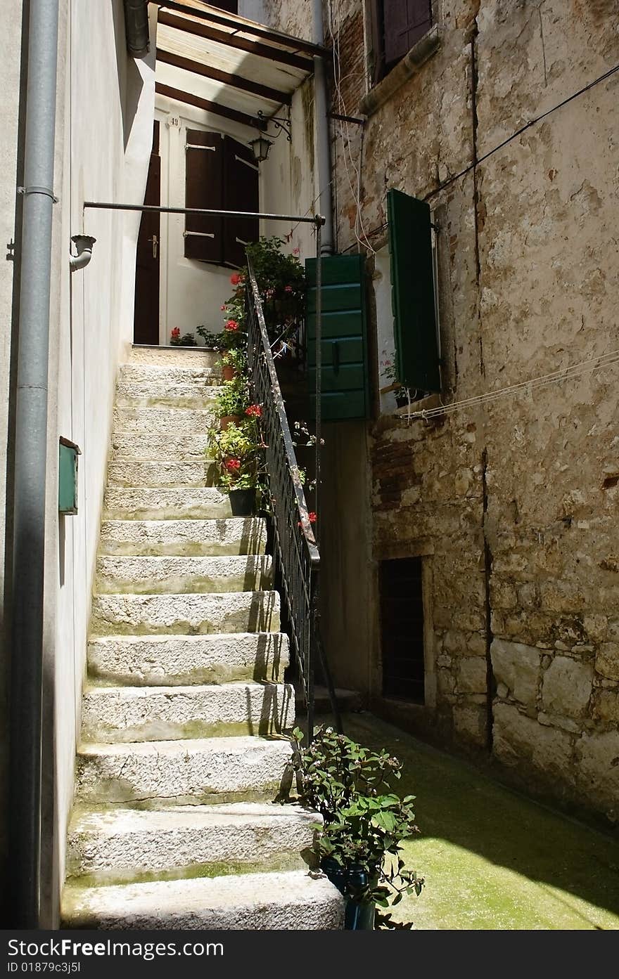 Staircase To The Door