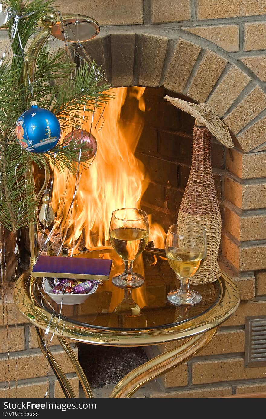 Let S Meet A Holiday At A Fireplace.