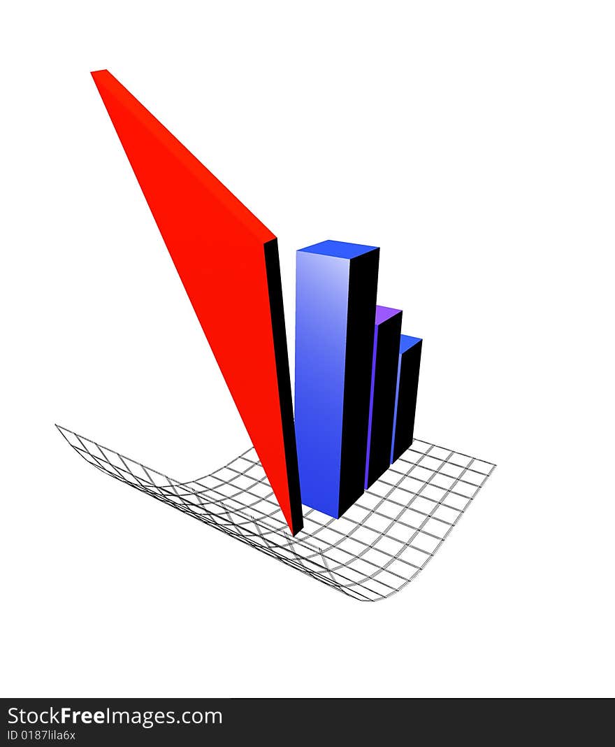 The diagram with the scheme from a grid isolated