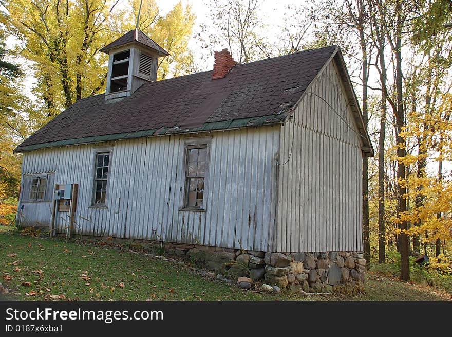 This old schoolhouse was photographed here in avon indiana. This old schoolhouse was photographed here in avon indiana