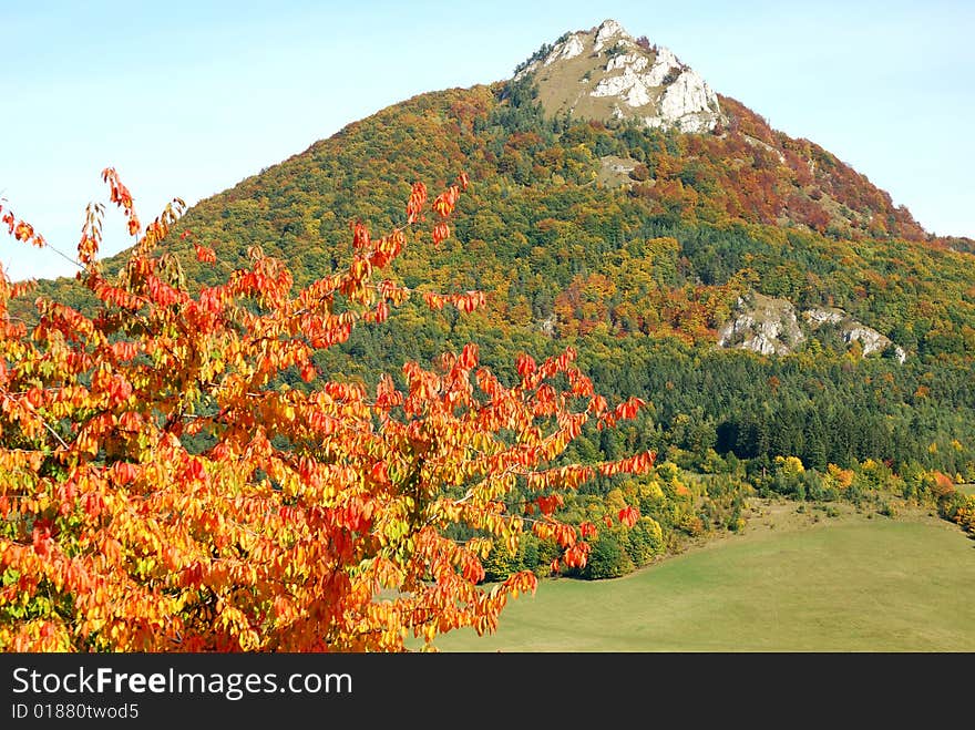 Beautiful autumn nature in Slovakia. Beautiful autumn nature in Slovakia