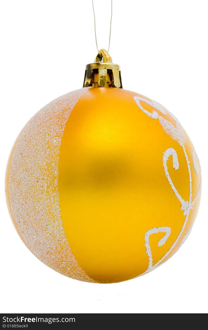 Christmas Golden Ball