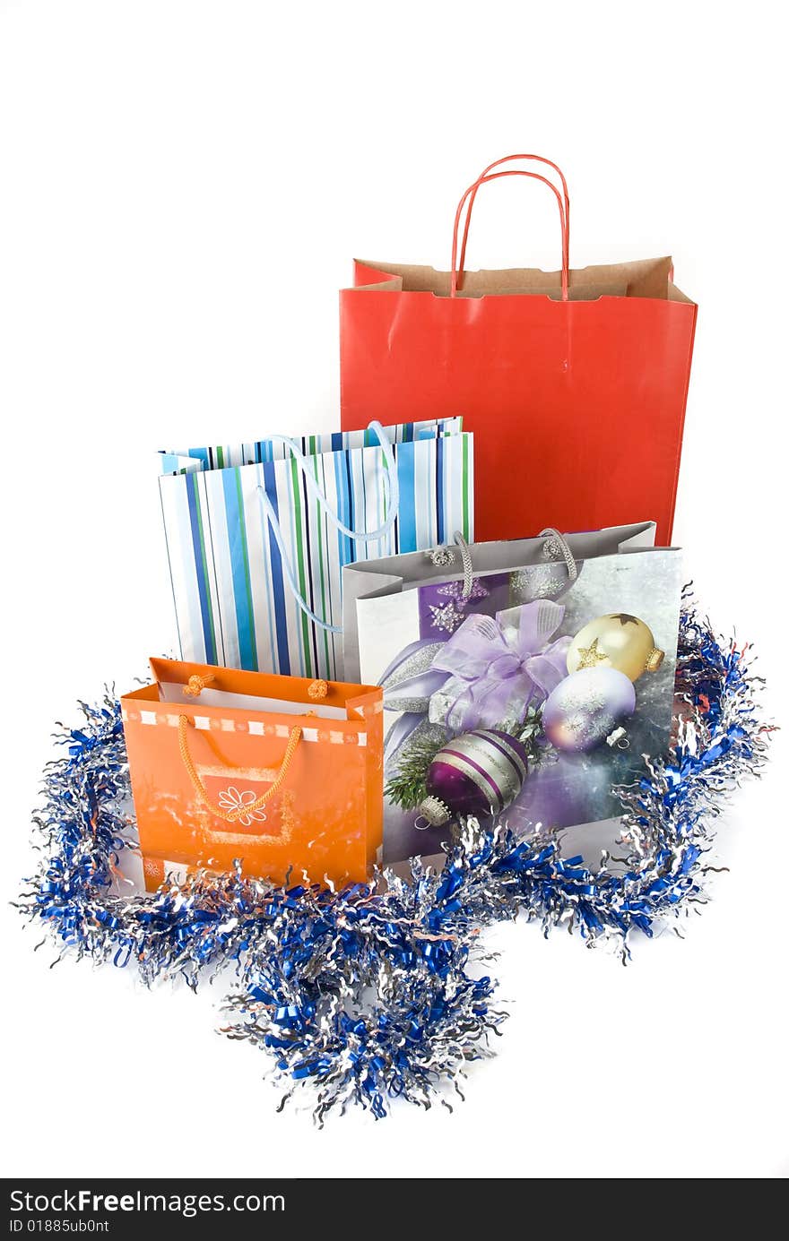 Gifts for Christmas with  blue decoration,same series in  <a href=http://www.dreamstime.com/christmas-time-santa-women-and-party-time-rcollection8220-resi828293>Christmas time,santa women and party time</a>. Gifts for Christmas with  blue decoration,same series in  <a href=http://www.dreamstime.com/christmas-time-santa-women-and-party-time-rcollection8220-resi828293>Christmas time,santa women and party time</a>