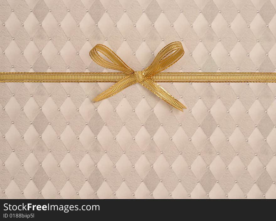 Gift box ribbon