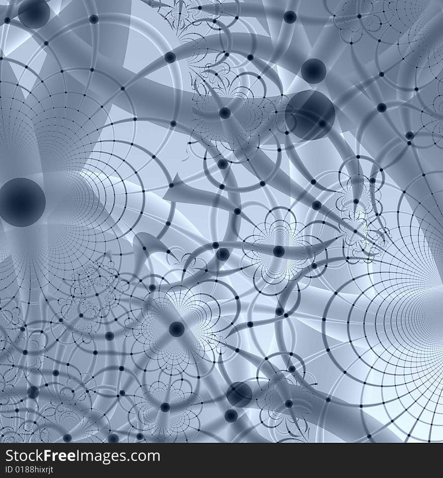 A Web-like Abstract Background