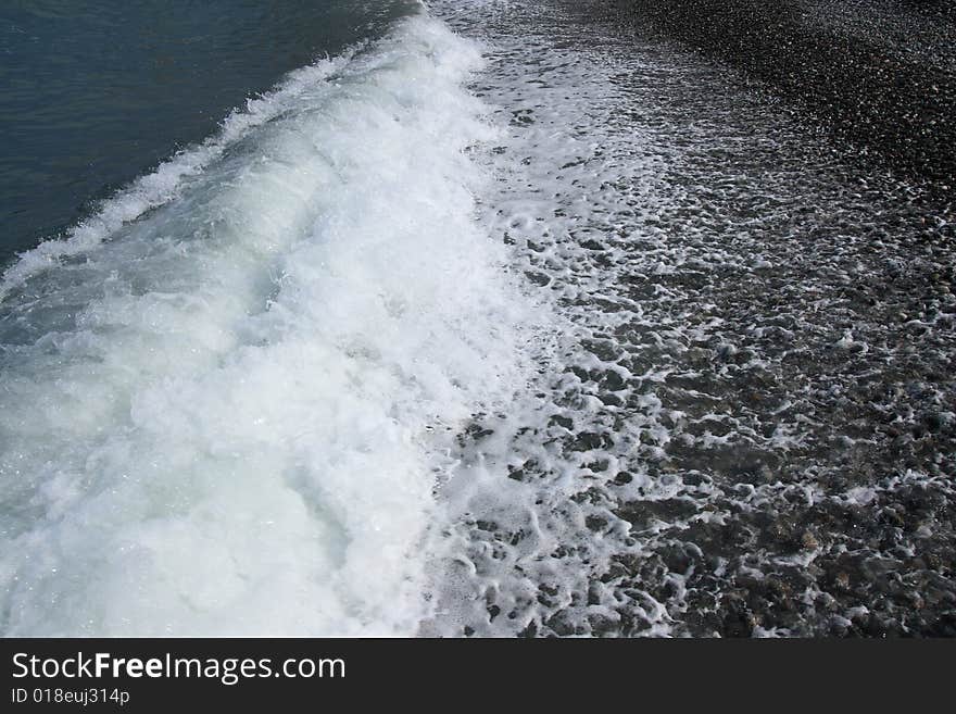 Sea coastline