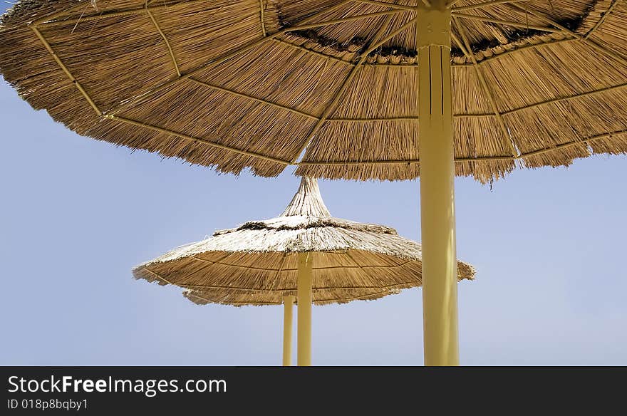 Beach parasols