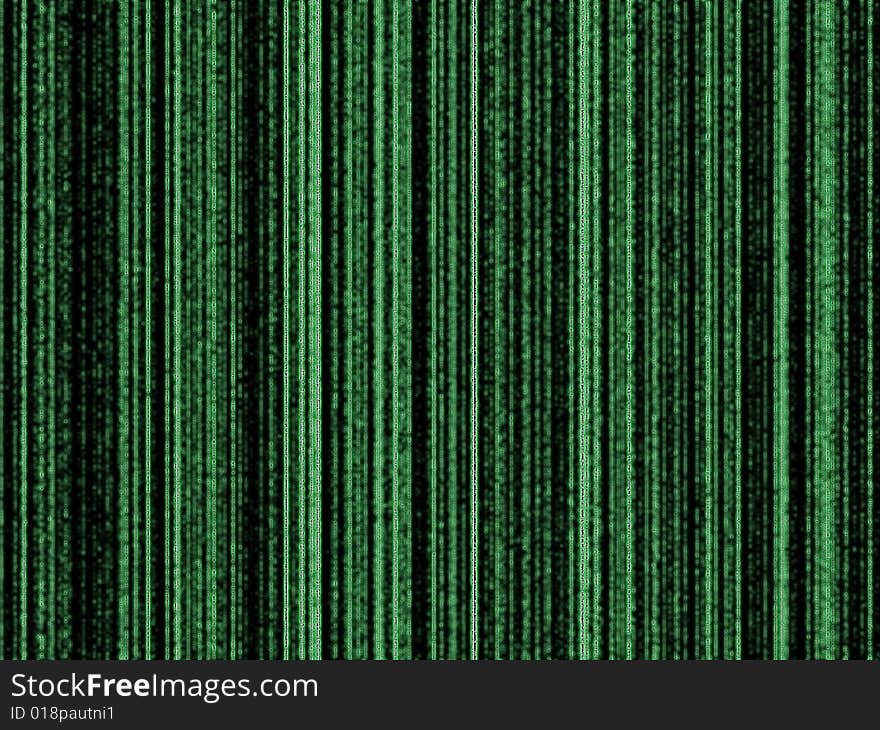 Matrix illustration as abstract background