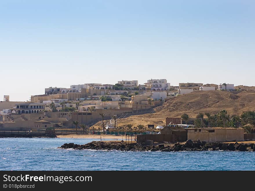 Hazy day in Sekalla, Hurghada