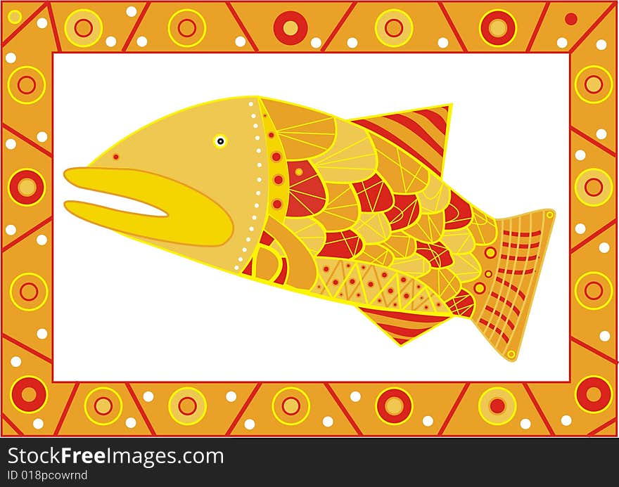 Golden fish does everything you wish. Golden fish does everything you wish